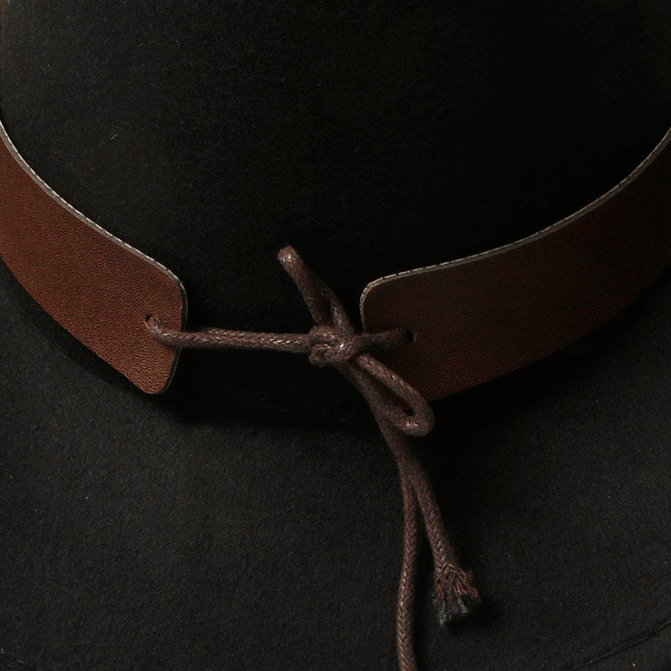 Killreal Western Cowboy Hat Classic Roll Up Fedora Hat with Buckle Belt