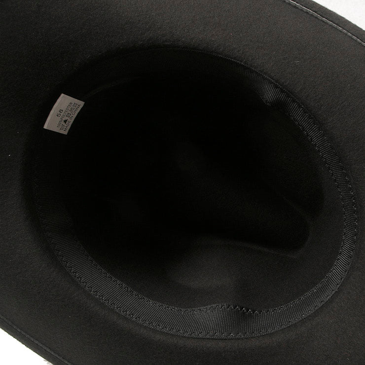Killreal Western Cowboy Hat Classic Roll Up Fedora Hat with Buckle Belt