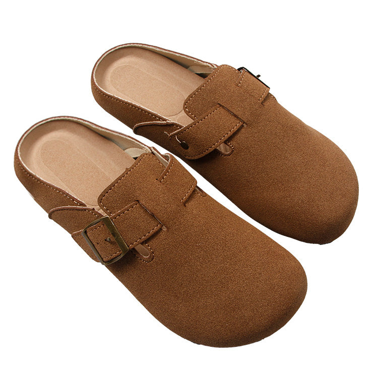 Killreal Women Flats Backless Loafers Shoes Slip On Slippers Casual Shoes