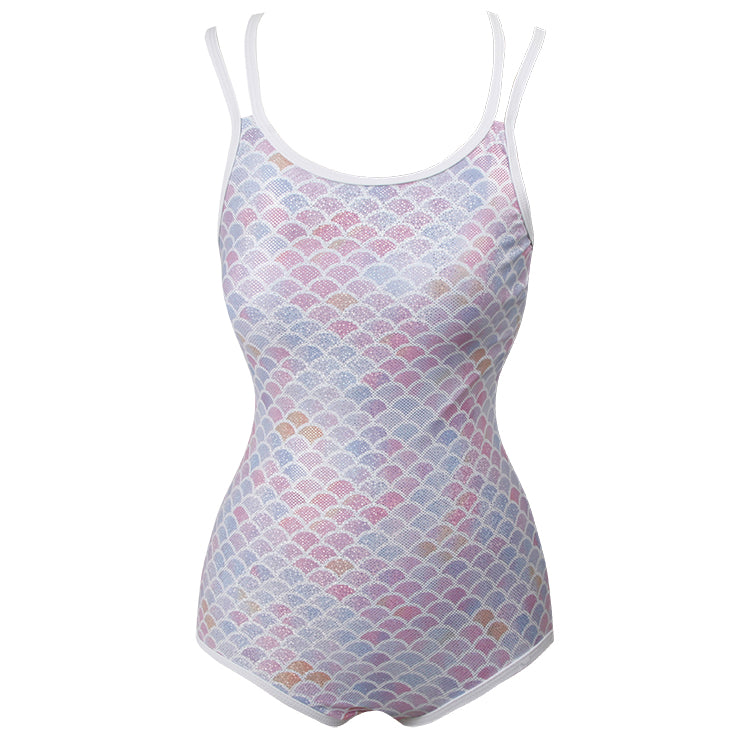 Killreal Woman's One Piece Mermaid Bathing Slimming Suits Summer Swimsuit