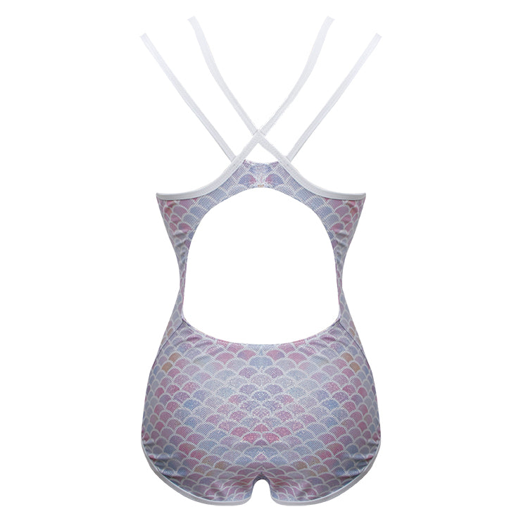 Killreal Woman's One Piece Mermaid Bathing Slimming Suits Summer Swimsuit