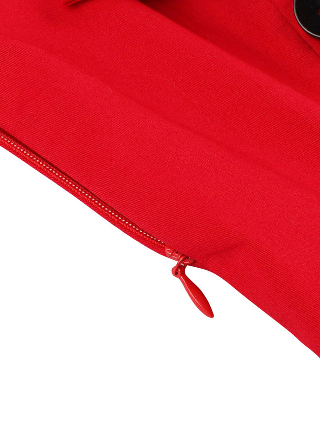 Fashion Casual Plaid Patchwork Cocktail Christmas Party Dress