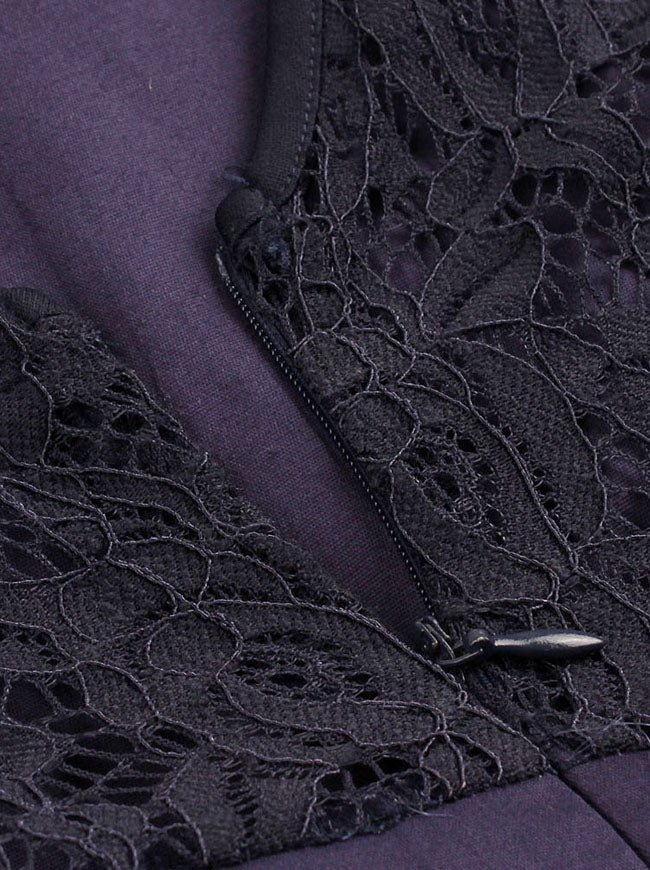 Semi Formal Slimming Summer Cheap Party Casual V neck Back Party Vintage Wiggle Dress Detail View