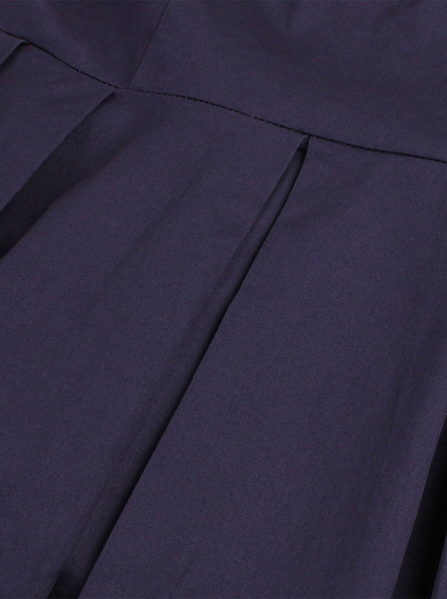 Formal Homecoming Party Evening Cocktail Bridesmaid Vintage 1950s Knee Length Dress Detail View