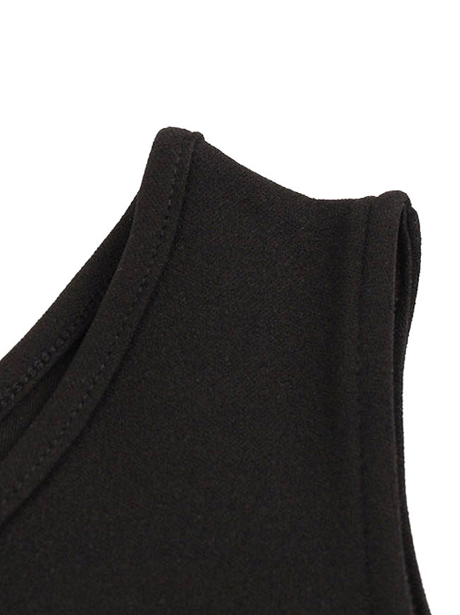 Vintage Sleeveless A-line Halloween Holiday Dress