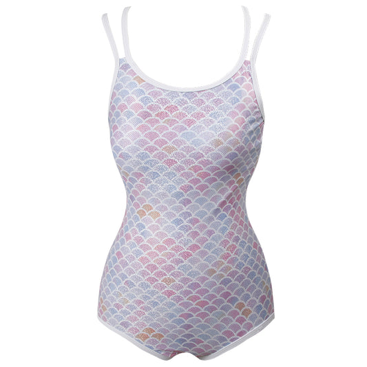 Killreal Woman's One Piece Mermaid Bathing Slimming Suits Summer Swimsuit
