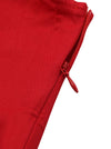 Red Garden Tea Party Plus Size Spring Summer Polka Dot Summer Dress Detail View