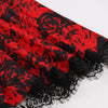Charming Amazing Women Red Lace Gothic Zipper Closure Dress Detail View-2