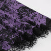 Charming Amazing Women Purple Lace Gothic A-Line Dress Detail View-2