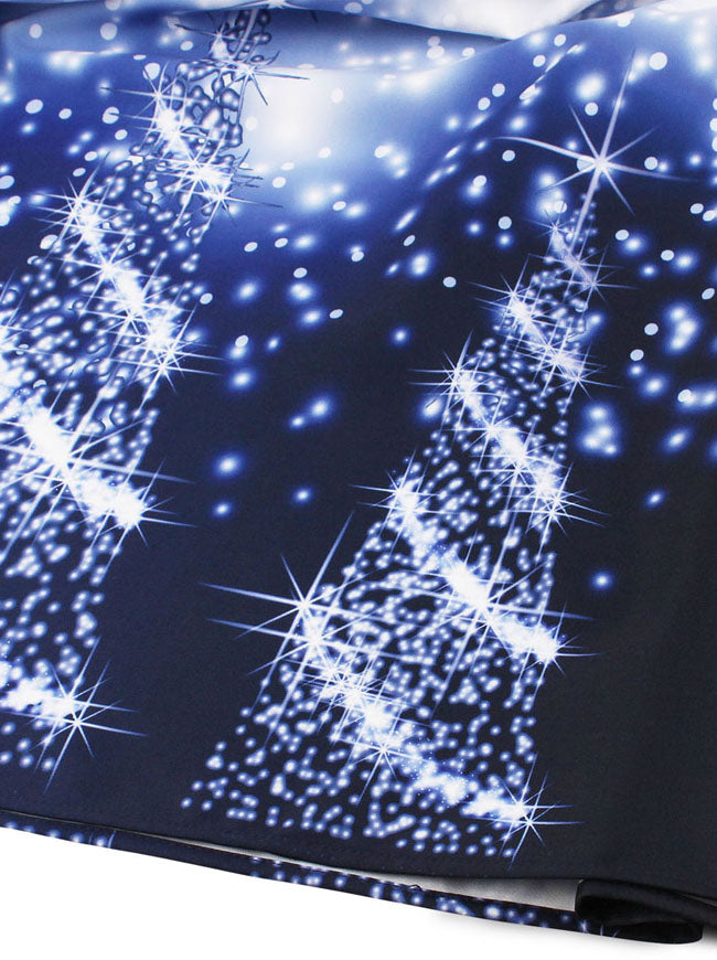 White Mrs Santa Claus Adult Ugly Christmas Plus Size Snowman Holiday Dress Detail View