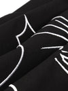 Black Halloween Patry Juniors Casual Wedding Guest Prom Party Dress Detail View