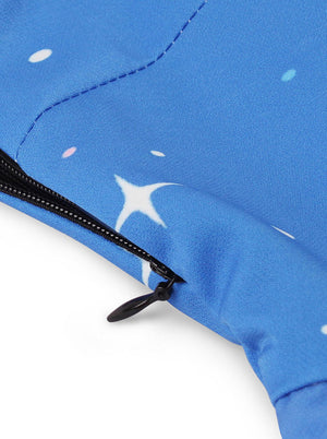 Sleeveless Pullover Adult Santa Star Print Elk Print Christmas Plus Size Fancy Cocktail Dress Detail View
