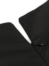 Black Halloween Patry Juniors Casual Wedding Guest Prom Party Dress Detail View
