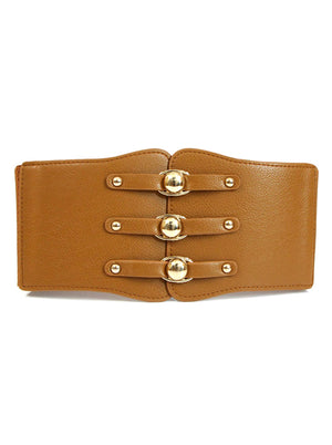Fashion Western Leather Belt Adjustable T-shirt Dress Belt Main View