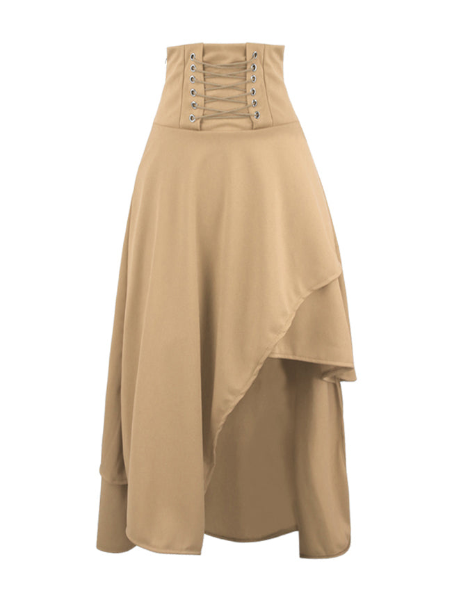 Medieval Renaissance Costume Victorian Steampunk Gothic Long Skirt