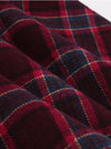 Valentines Day Gifts Romantic Style Plaid A-Line Sexy Sweetheart Date Night Midi Dress Detail View