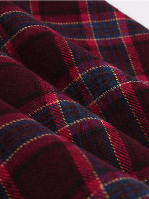 Valentines Day Gifts Romantic Style Plaid A-Line Sexy Sweetheart Date Night Midi Dress Detail View