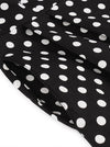 Vintage Style Lapel Elegant Polka Dots Casual Party Swing Dress