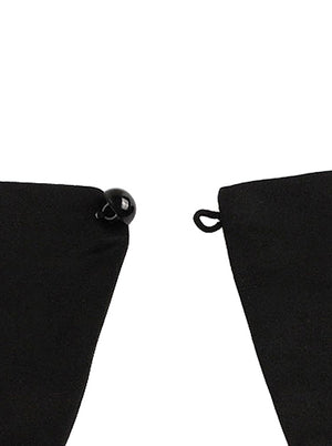 Sexy Backless Knee Length Fit and Flare Style Rockabilly Swing Dress for Women Detail View