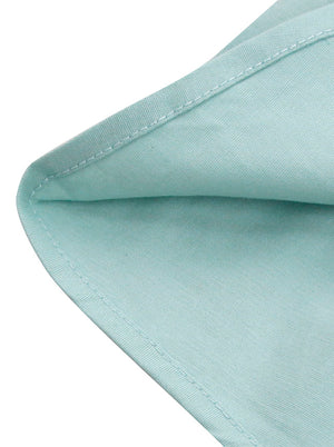 Vintage Style Sleeveless Light Green Fit and Flare Cocktail Dress Detail View