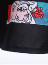Colorful Fashion Comfy Santa Claus Fancy Skater Holiday Party Midi Dress For Women Detail View