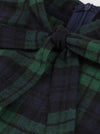 Vintage Retro Plaid Sleeveless Swing Dress with Pocket