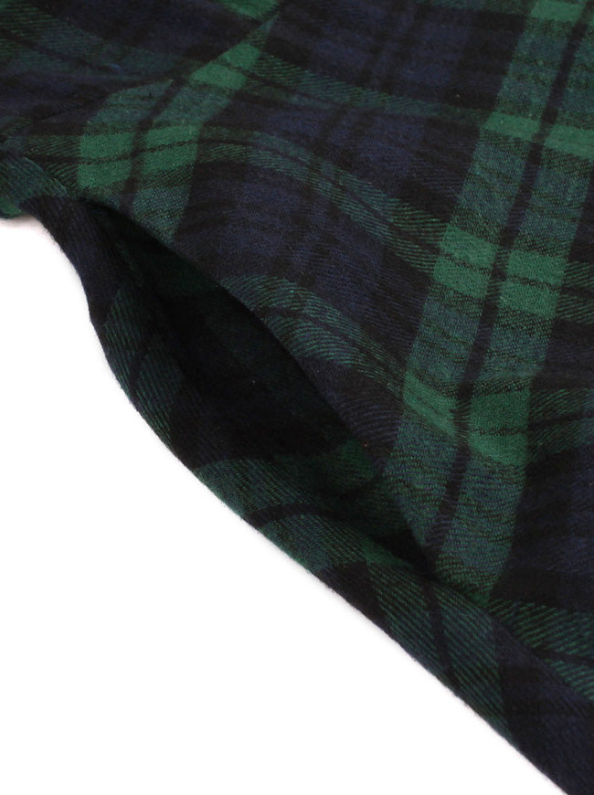 Vintage Retro Plaid Sleeveless Swing Dress with Pocket